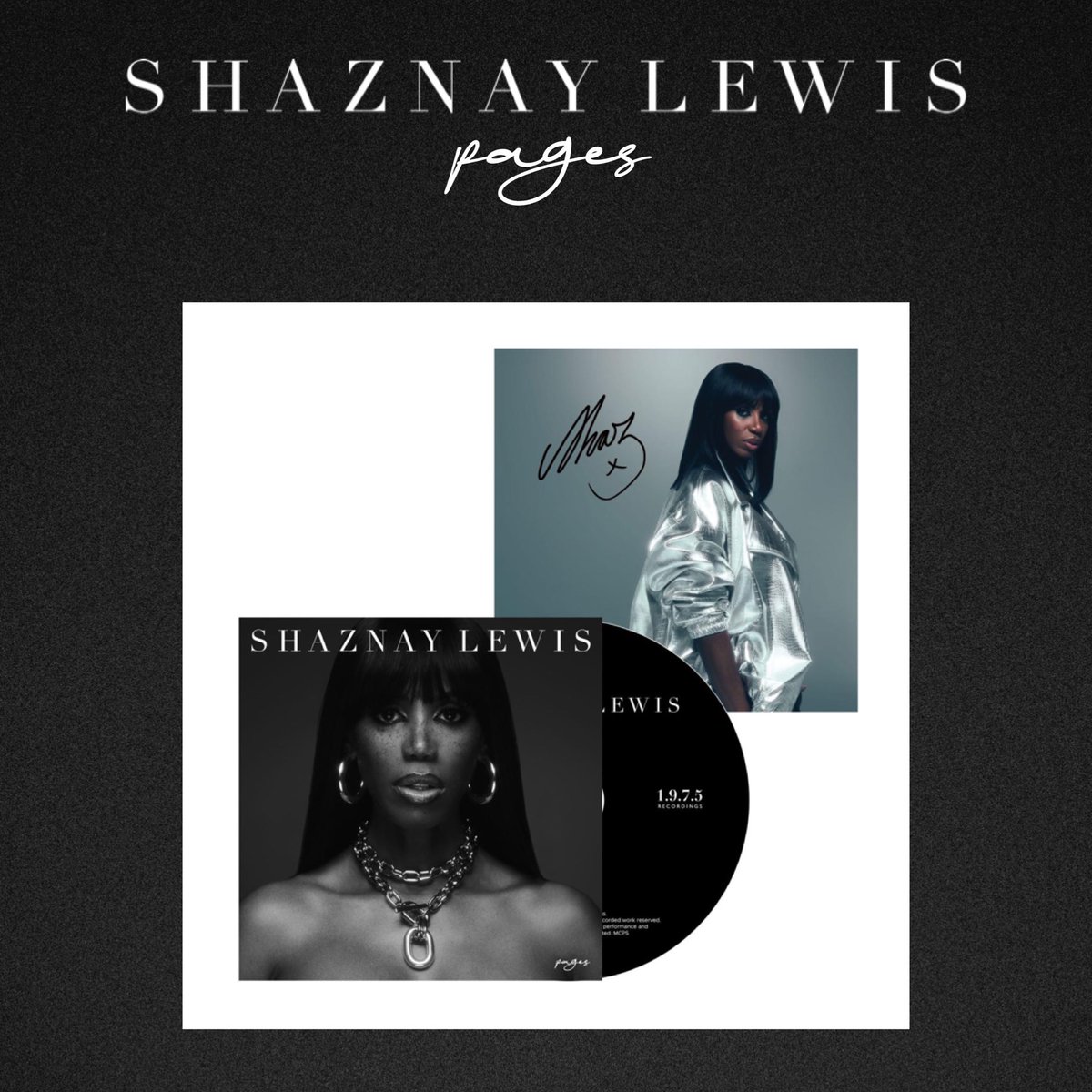 Pre-order my new album ‘Pages’ on CD from Amazon and get an exclusive limited edition signed insert 🖤 xxx 

💿: amazon.co.uk/Pages-Amazon-S…