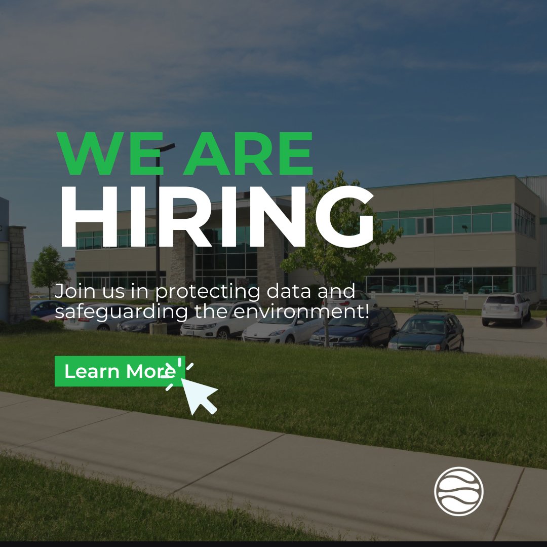 GreentecCA's tweet photo. Are you looking for a career in a field where you can make a difference in your community? Greentec is hiring!
Find our job postings on our website here: https://t.co/zekFAtgbPY
#Recycling #eWaste #ITAD #EcoFriendly #Sustainability #GoGreentecCA https://t.co/nM6RaRgtXz