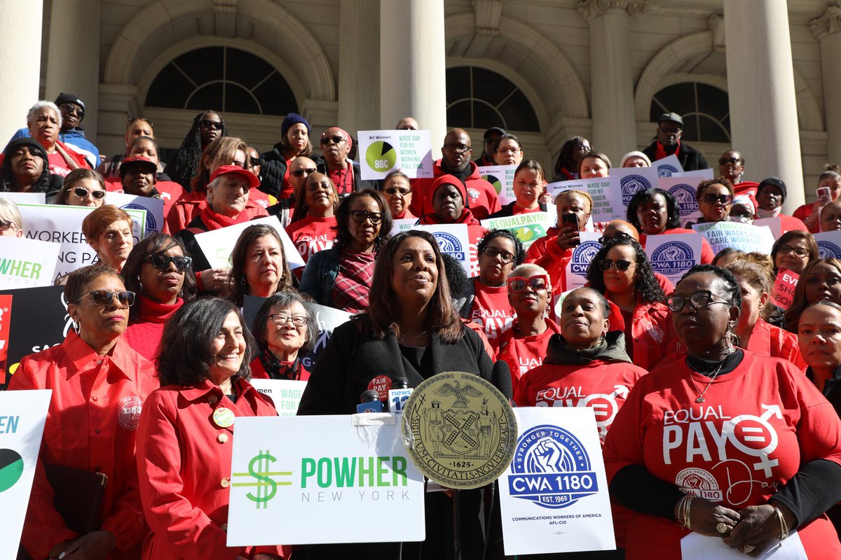 Women are just as qualified as men in the workplace.

Women work the same hours as men do.

Yet, women still have to fight to be paid the same as men.

It's simple: women deserve equal pay for equal work, and I'll keep fighting for it today and every day after.

#EqualPayDay