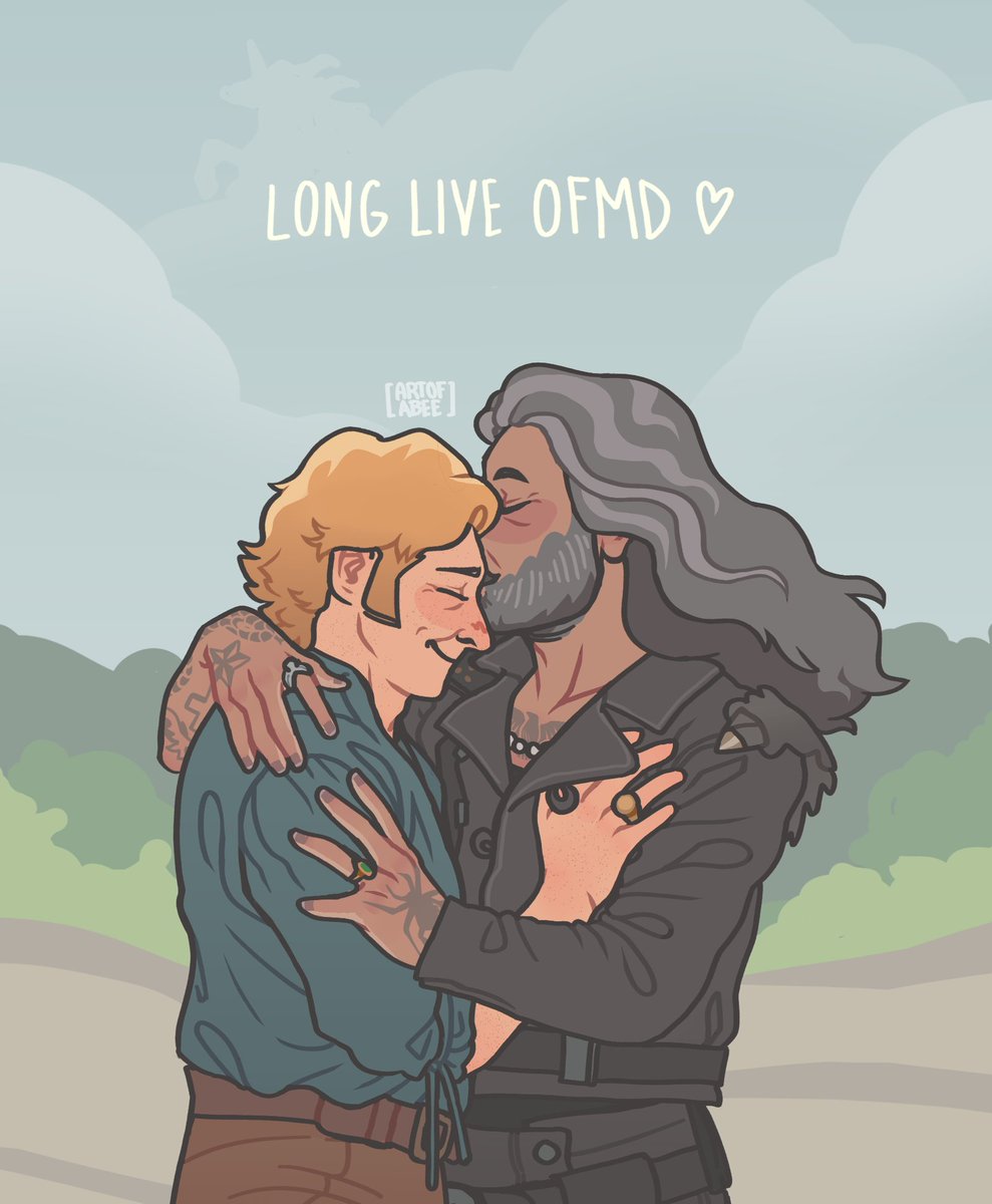 they mean the world to me <3 #LongLiveOFMD #OurFlagMeansDeath