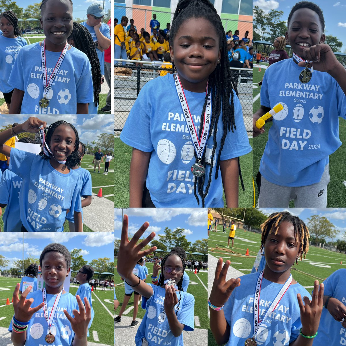 Thank you @docstevegallon for today’s event! The District 1 Student Field Day was a blast and our Roadrunners look great with their new gear. 🏅 @MDCPSNorth @SuptDotres @YeseniaAponte05 #YourBestChoiceMDCPS