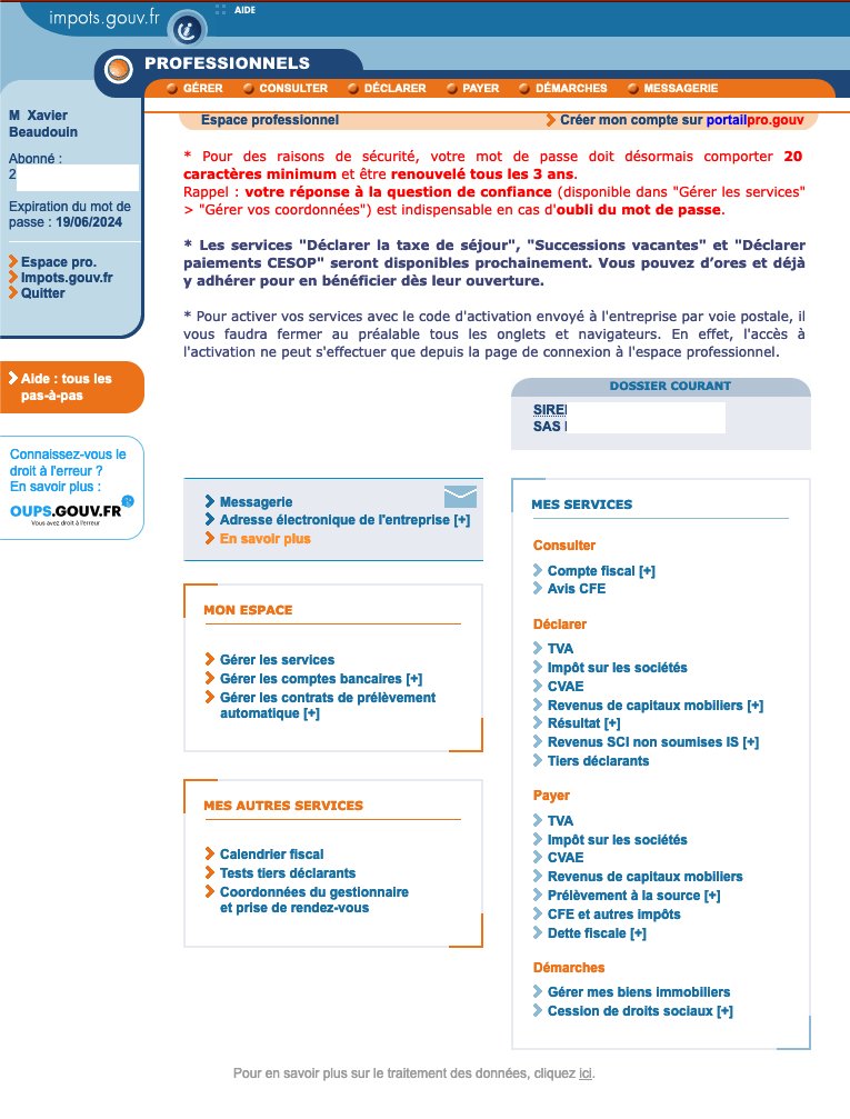 Odrilow's tweet photo. Suite à vos retours sur le design du tableau de bord des impôts particuliers, beaucoup m'ont demandé de faire celui des pros, voici ma proposition de redesign ;)
#Design #UI #DSFR #Webdesign
AVANT APRES https://t.co/7lJ6jQVc3G