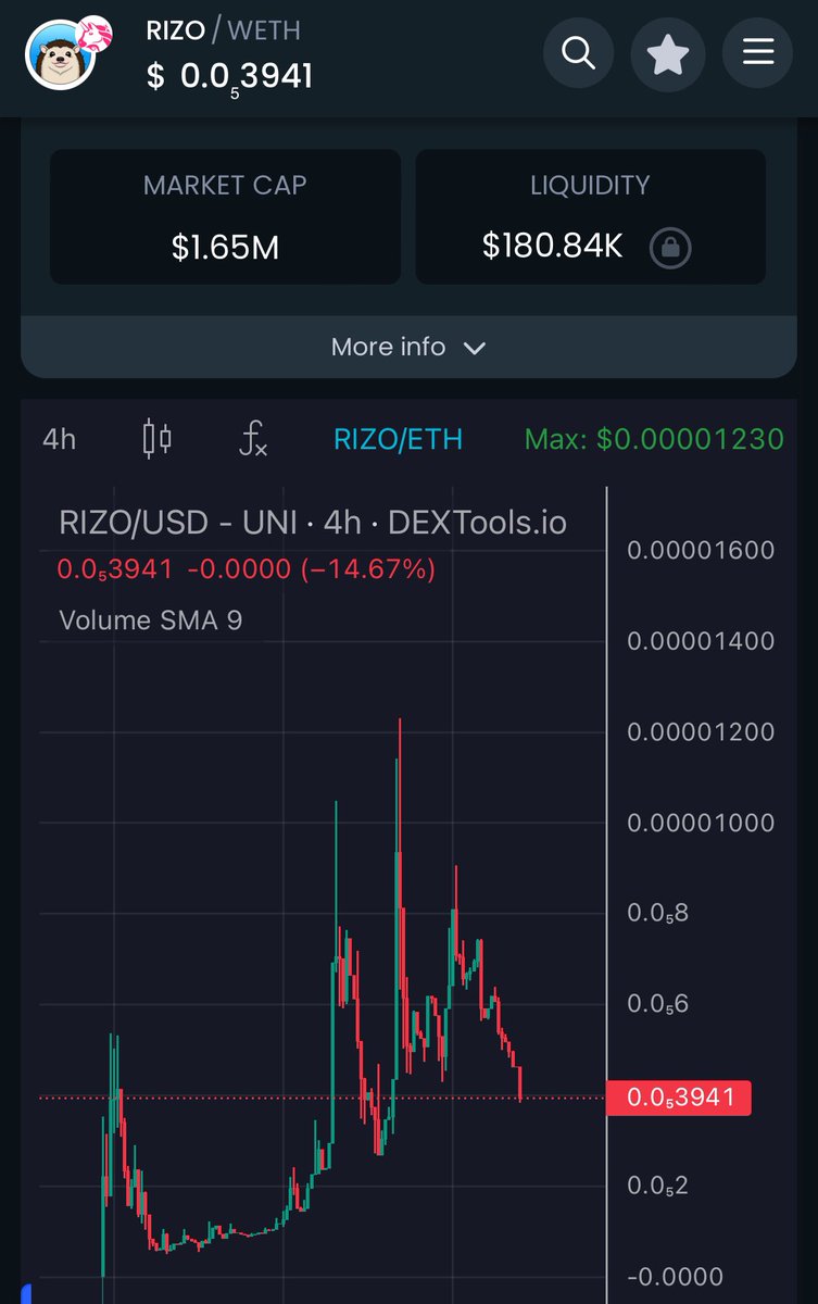 If you liked $rizo at 5m (I did)

You should love $rizo at 1.6m (I do)

Memes either go 100x or they die, and Rizo can’t die cause it’s on Tesla’s front page as we speak
