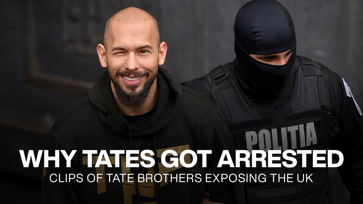 trw_tate's tweet photo. This is why the Tates really got arrested (THE TRUTH)

Andrew Tate &amp; Tristan Tate exposing the UK.
 
A Thread: https://t.co/EFQ2KoJFii