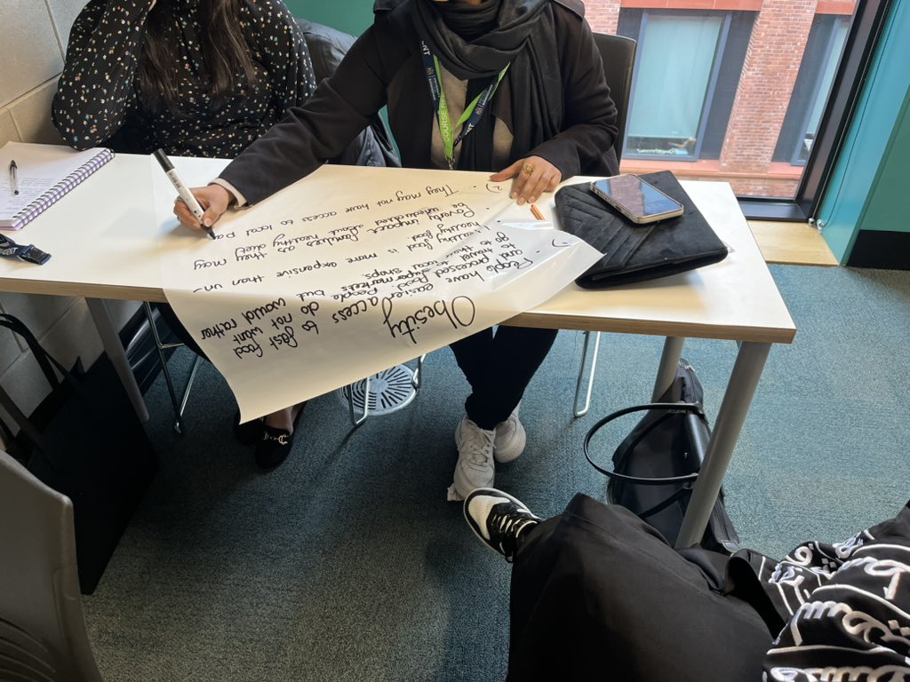 Wonderful lecture today with our Level 4 ECS students! As part of the Nurturing Children’s Health and Wellbeing module we the explored some of the causes of obesity in children. Some excellent ideas and insightful discussions 👏🏻 <a href="/UCBofficial/">University College Birmingham</a> <a href="/UCBChildEd/">Early Childhood & Education</a>