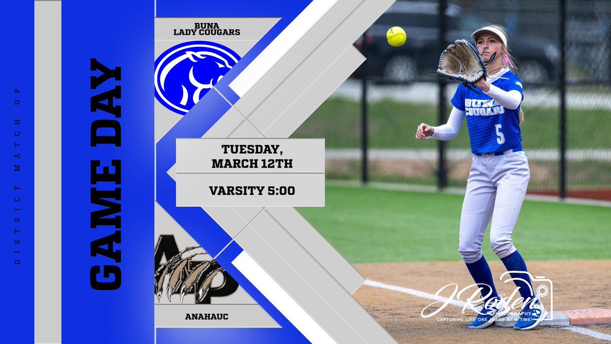 Varsity only at 5:00pm! Come out and support your Lady Cougars!!🥎