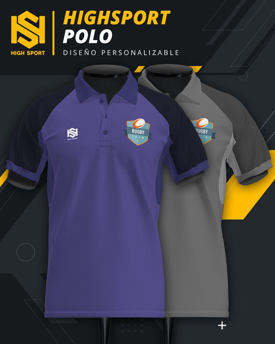 ➡️Te fabricamos y diseñamos polo en exclusiva!!
👕Prendas totalmente personalizadas con el escudo y colores de tu club con diseños únicos. 
📷Mándanos un MD o en contacto@highsport2022.com y te informamos! 
  #Rugbyball #RugbyMerchandising #equipaciones #ropadeportiva #fútbol