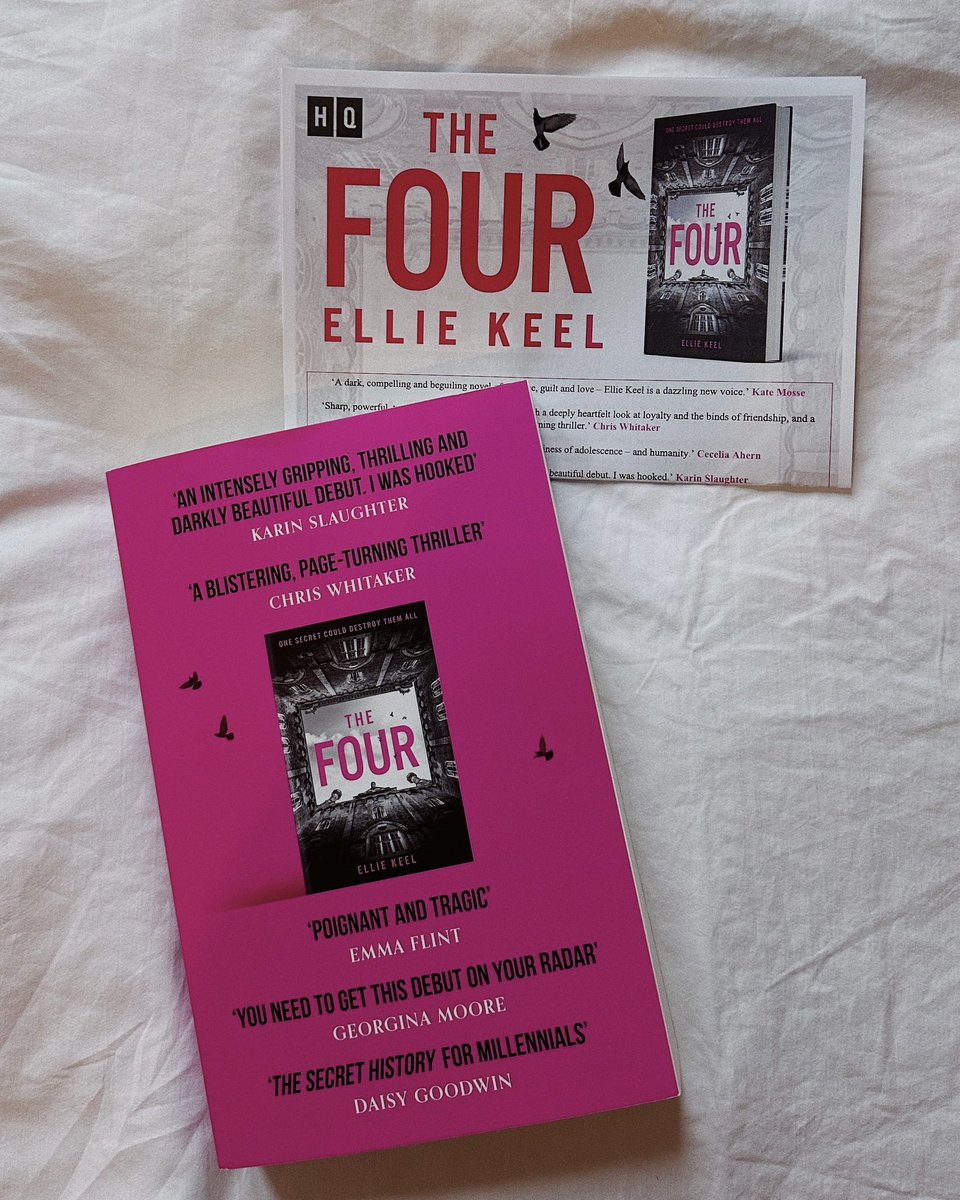 huge thanks to <a href="/beccimansell/">Becci Mansell</a> / <a href="/HQstories/">HQ Stories</a> for my copy of #TheFour, can’t wait to read it!