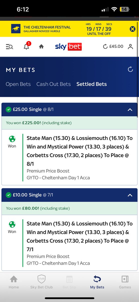 NDSONE_'s tweet photo. @GetYourTipsOut Unreal first day from you! https://t.co/ALJtqiWu88