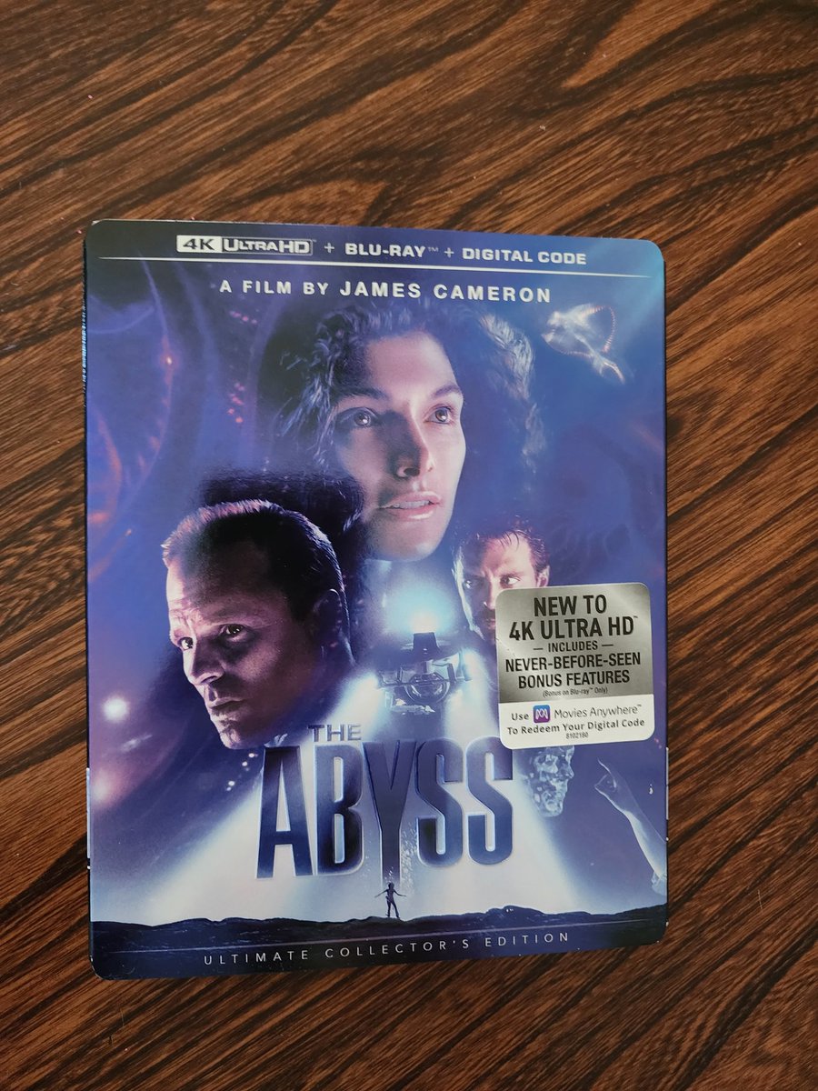 MacEastStudios's tweet photo. Finally released on 4k!! looks like I know how I'm spending my afternoon :) 
#theabyss #Jamescameron #edharris #80s #subs #aliens https://t.co/weSA3bTgK8