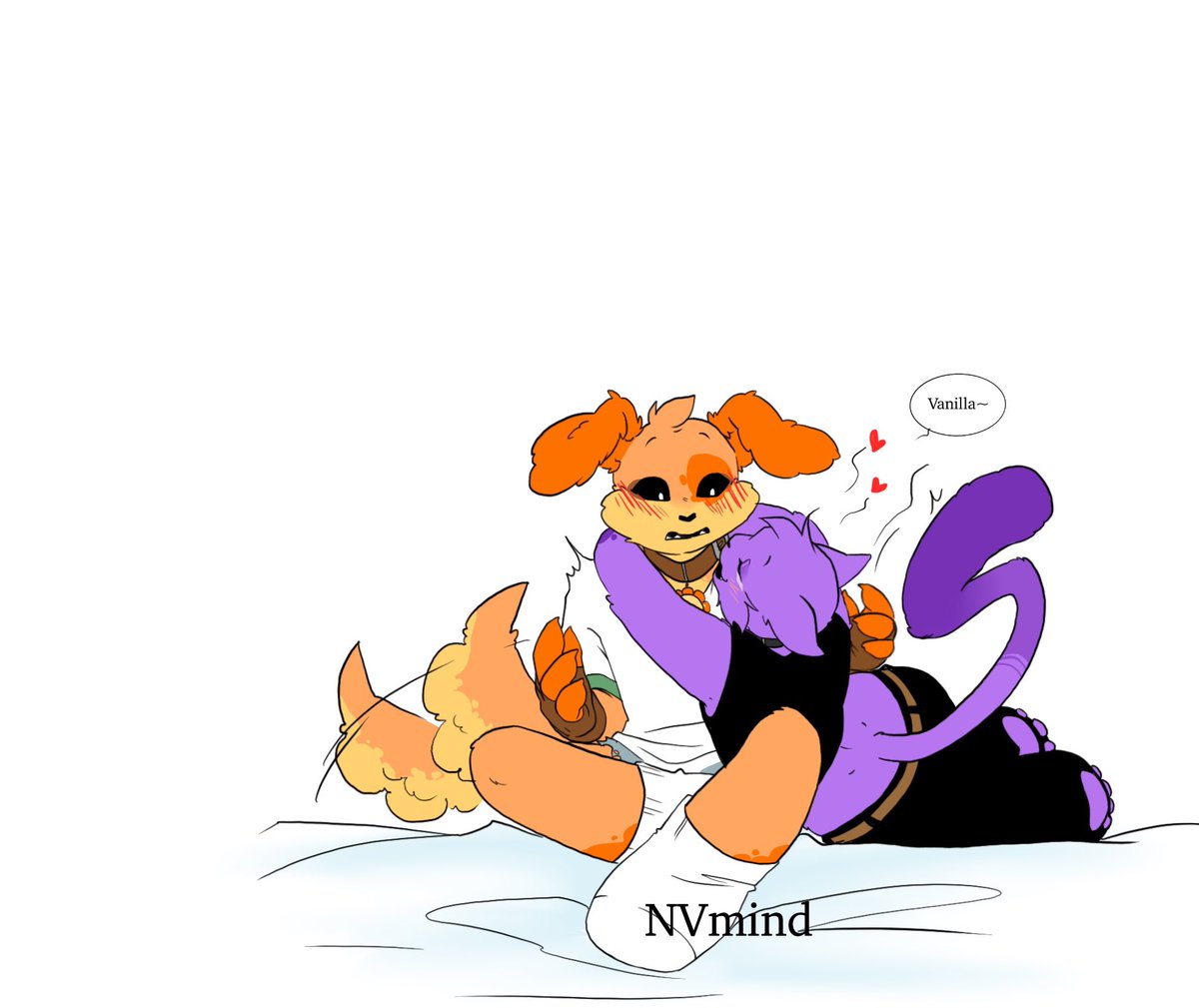 SweetLiLBunny_'s tweet photo. Heheh 😈 

Something while I make sleepover sketch 💕

#Catnap #Dogday #catnapxdogday #dogdayxcatnap #SmilingCrittersAU #SmilingCritters #PoppyPlaytime3fanart https://t.co/n0pVCGhOjr
