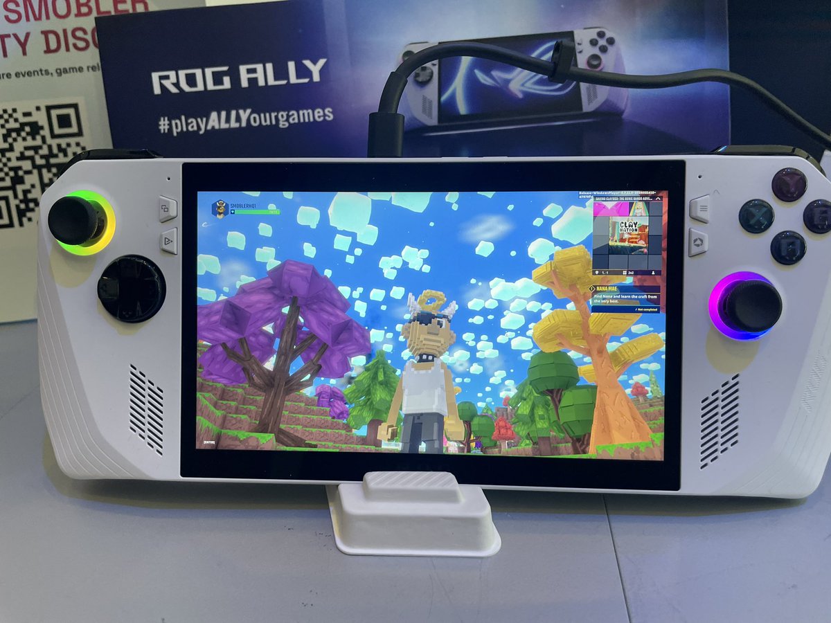 Looking incredible on Rog Ally console