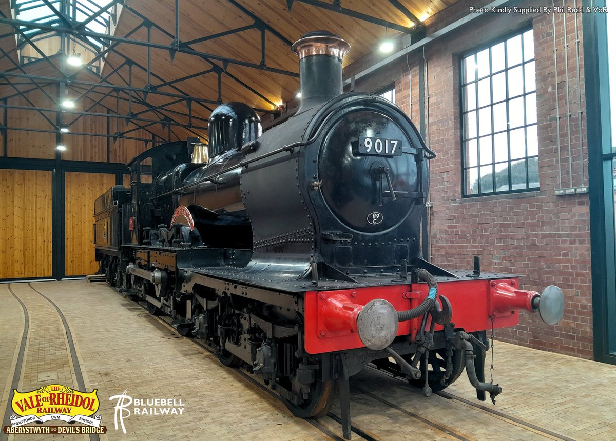 As some of you may have already seen, our very own Dukedog, 9017 'Earl Of Berkeley', is now in position within the new museum space at the @RheidolRailway at Aberystwyth whilst away on loan. All ready to welcome its first visitors! Photo kindly supplied by Phil Budd & The VoR.