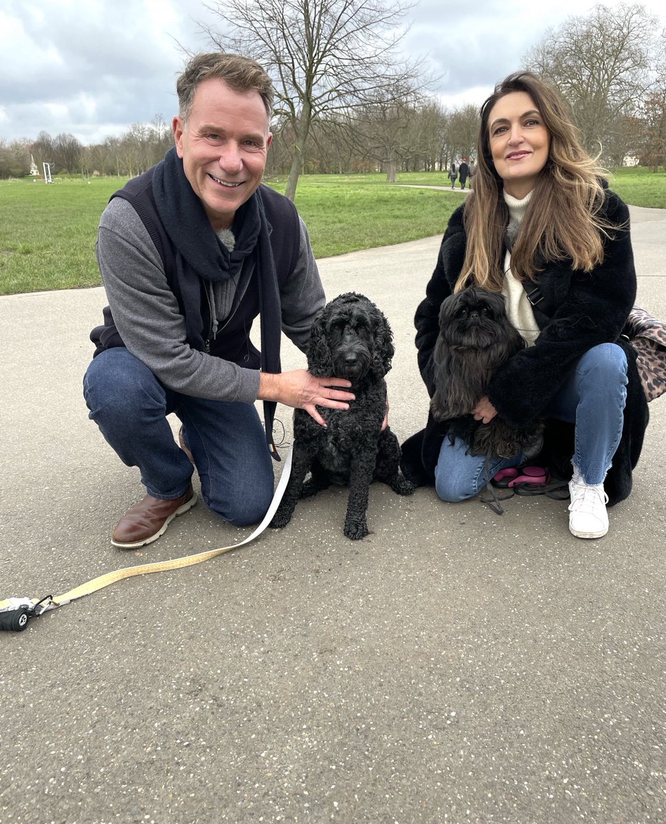 This week’s Walking The Dog is now up with the very wonderful ⁦@RichardAArnold⁩ and Clemmie! I’ve spent years waking up to this man on @GMB and I can officially confirm he’s also a dream dog walking companion.. Listen now wherever you get your pods 🎧🐶