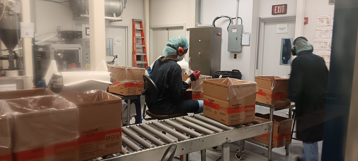 mfkhaiti's tweet image. As violence continues to increase in Haiti, Meds &amp;amp; Food for Kids' staff in Cap-Haïtien are still able to produce vital Ready-to-Use Therapeutic treatments for malnourished children.

#Haiti #Malnutrition #RUTF