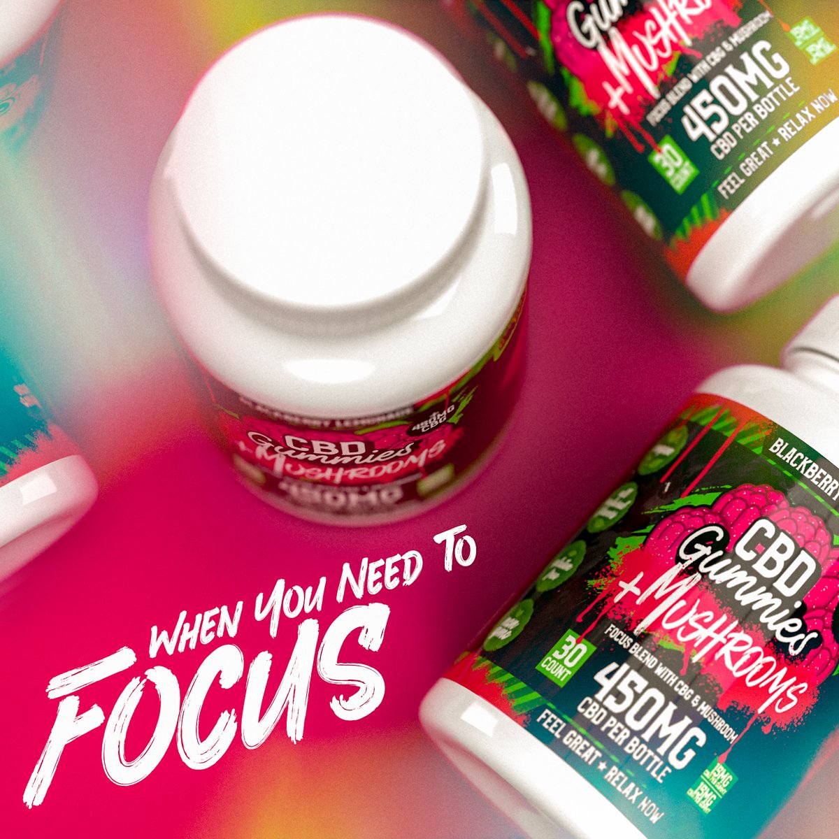 Get in the zone with our CBD Mushroom Gummies! 🍄✨ Crafted to enhance focus and clarity, these gummies are your secret weapon for tackling tasks with ease. Stay sharp and elevate your productivity with every delicious chew.
#focusgummies #focuscbd #cbdmushrooms #mushroomgummies