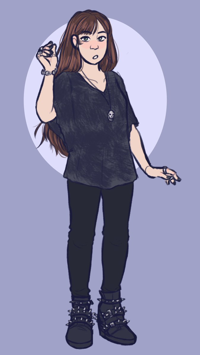 An amazing commission done by <a href="/toucheholland/">🔞TINA BO BINA ✨💐</a> of another one of Fnaf Security Breach Oc and my adopted daughter of Micheal Afton.