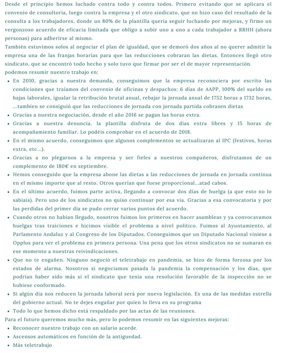 Sección Sindical UGT Opplus tweet media