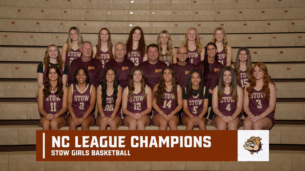 Congratulations to Stow Girls Basketball-- National Conference League Champions! <a href="/SMFSports/">SMFSports</a>