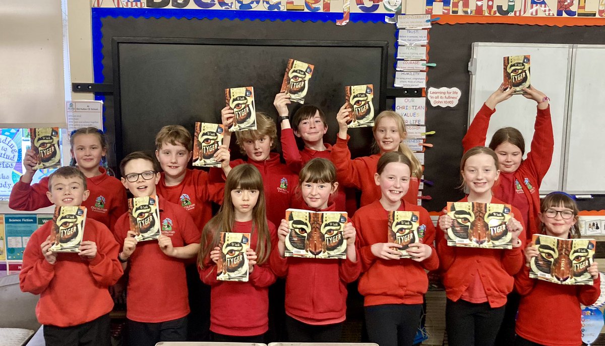 KS2 Reading Club are really enjoying the excellent Tyger by <a href="/whatSFSaid/">SF Said</a> . The pupils love coming together every Tuesday after school to read together and talk about the brilliant story.

Thank you to <a href="/bookwagon/">Bookwagon</a> for providing a copy for each pupil.