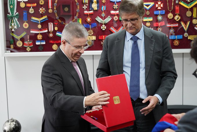 Recebi hoje em meu gabinete aqui no Tribunal de Contas da Uni&atilde;o (@TCUoficial) a visita do Procurador-Geral