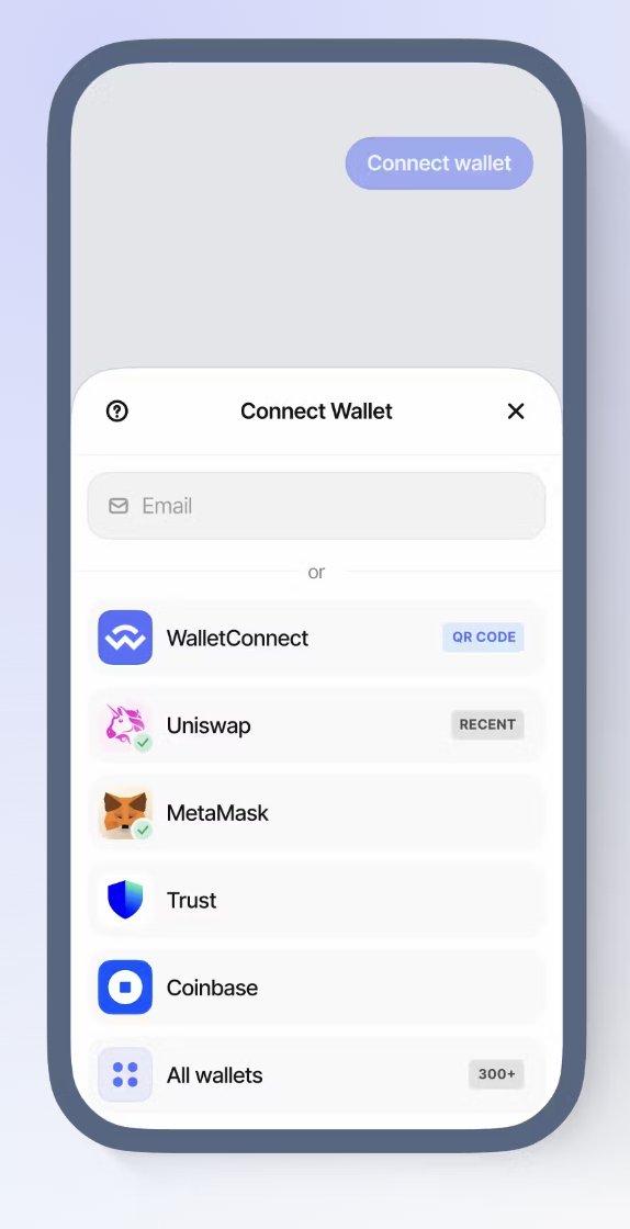 The BIGGEST consumer crypto announcement of the year... I am PUMPED to share that @WalletConnect's modal will now allow users to create a wallet with email only! All powered by @magic_labs No more needing to have users bring their own wallet, have them download an app, or
