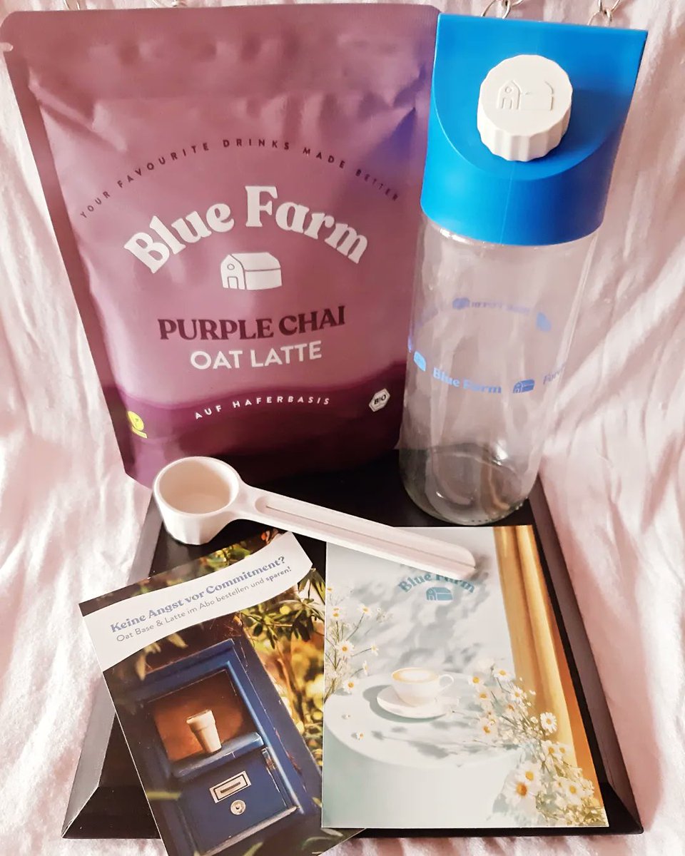 LittleLilly86's tweet photo. ~Werbung~ 😋 Sooo lecker 😋

#bluefarm #bluefarmco #purplechaioatlatte #oatlatte #chailatte #chailover #purple #haferdrink #oatdrink #milchalternative #lecker #yummy #iloveit #lookatthis #sogood #empfehlung #schmeckt #oat #hafer #hafermilch #oatmilk #planty #plantbased https://t.co/2kuXCoYyaa
