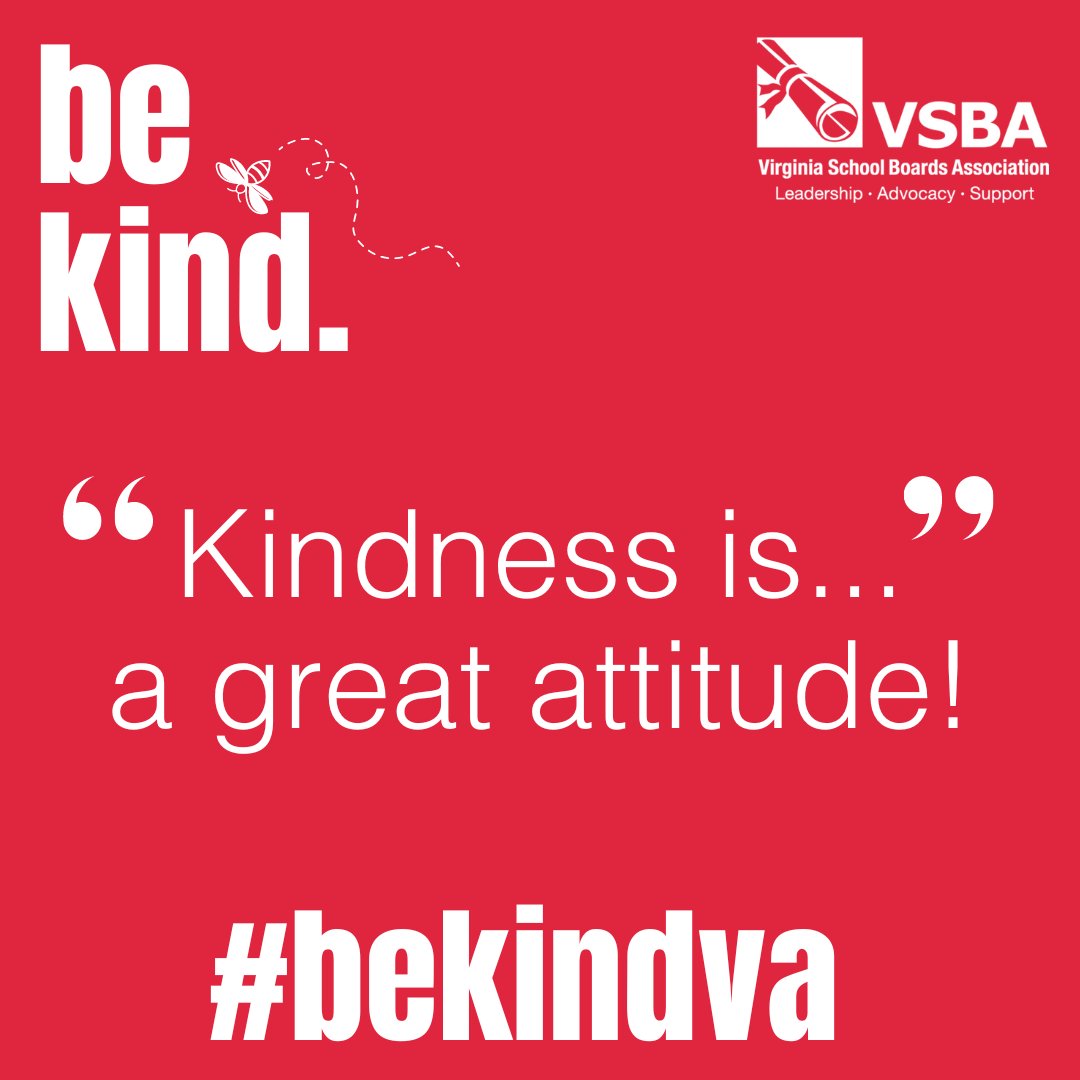 Tell us how your school division shows kindness! #bekindva