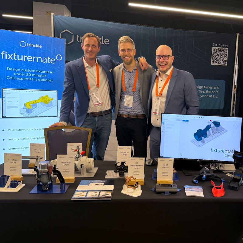 👋Greetings from AMUG2024 (<a href="/AdditiveMFGUG/">AdditiveMfgUG</a>).  It's busy this year! Find us at Booth 129, Salon D – we'll show you how design automation and 3D printing can revolutionize the way you produce  industrial fixtures.🤖🔩

#AMUG2024 #AMUG #AdditiveManufacturing #3DPrinting #Fixturemate