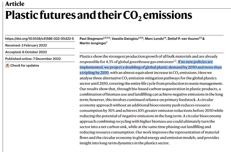 So what’s the plan?

Well, the oil industry's plan is to massively increase plastic production, since they'll need something to do with the oil they know they won't be able to burn

But as <a href="/lucysiegle/">lucy siegle</a> says, "either plastic wins or we do"

We must not let them do it

9/9