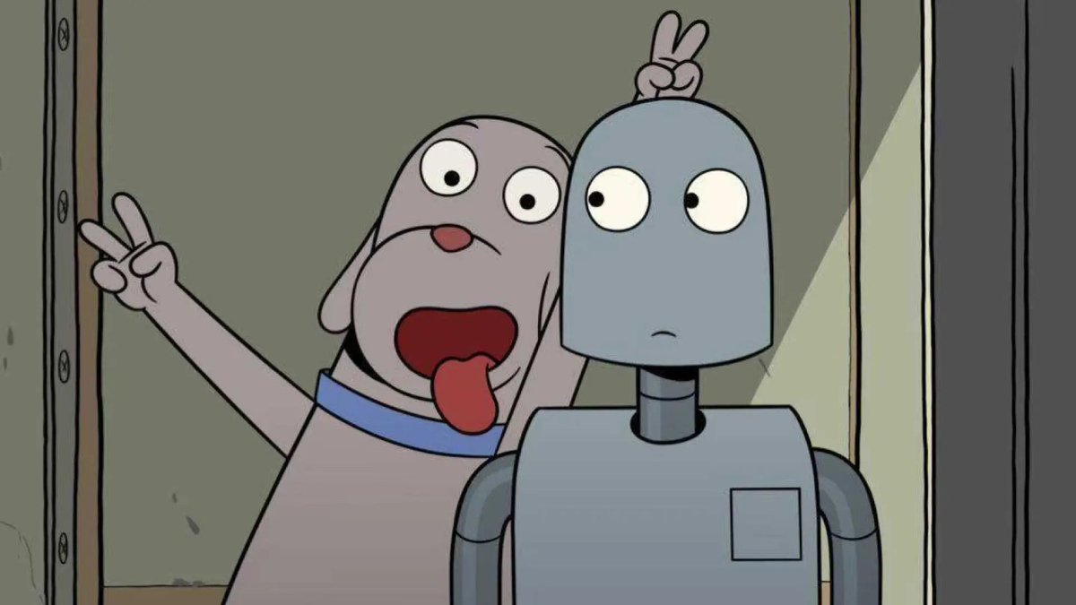 Cinemman22's tweet photo. I just watched Robot Dreams, and it was pretty good. It's one of those movies where even though there isn't a single line of dialogue, you still don't feel like it needs it. 

That being said, I wonder if it would have been better as a short film. https://t.co/iUHG0UYaE3