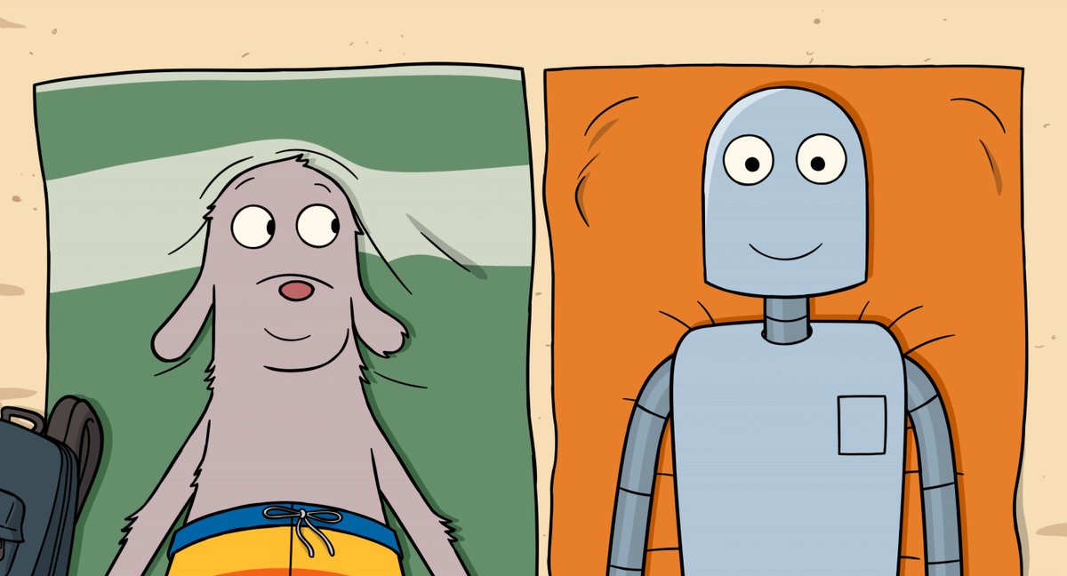 Cinemman22's tweet photo. I just watched Robot Dreams, and it was pretty good. It's one of those movies where even though there isn't a single line of dialogue, you still don't feel like it needs it. 

That being said, I wonder if it would have been better as a short film. https://t.co/iUHG0UYaE3