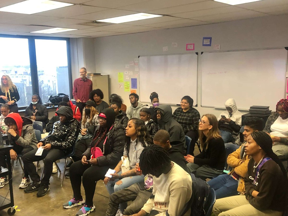 YouthBuildPHL's tweet photo. Our college and career day for the Class of 2024 was a total success! ✅
Students were able to meet and network w/ YB alumni, employers, and a host of colleges and trade schools.
The countdown to graduation continues!
#YBReady #YBMade #YB2024 https://t.co/gX50gDtSoZ