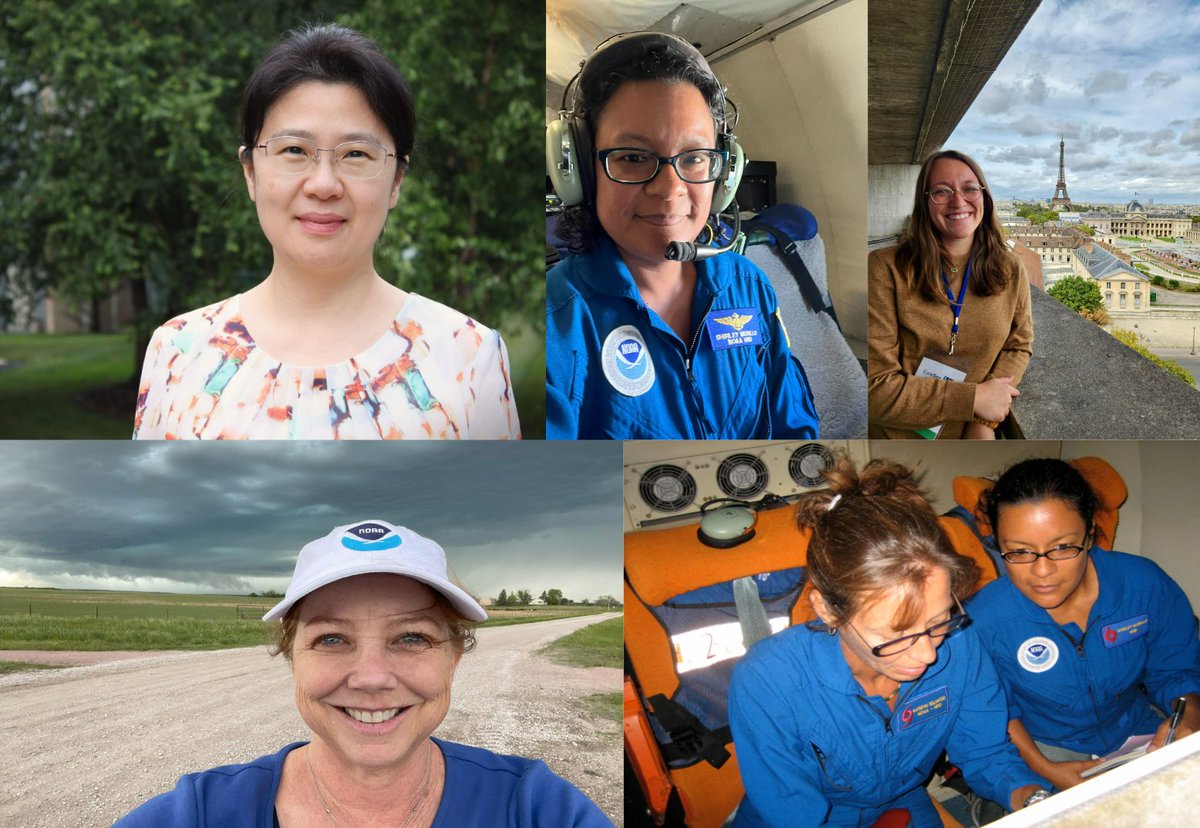 NOAAResearch's tweet image. Meet five #WomenofNOAA who are advancing our knowledge of #SevereWeather &amp;amp; developing solutions to better prepare society for severe #weather events! 

🔗: research.noaa.gov/2024/03/12/mee…
#WomensHistoryMonth #WomeninSTEM #WomenInScience @noaa