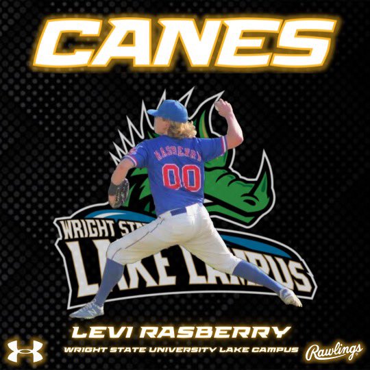 Congratulations to Levi Rasberry on his commitment to Wright State University Lake Campus!