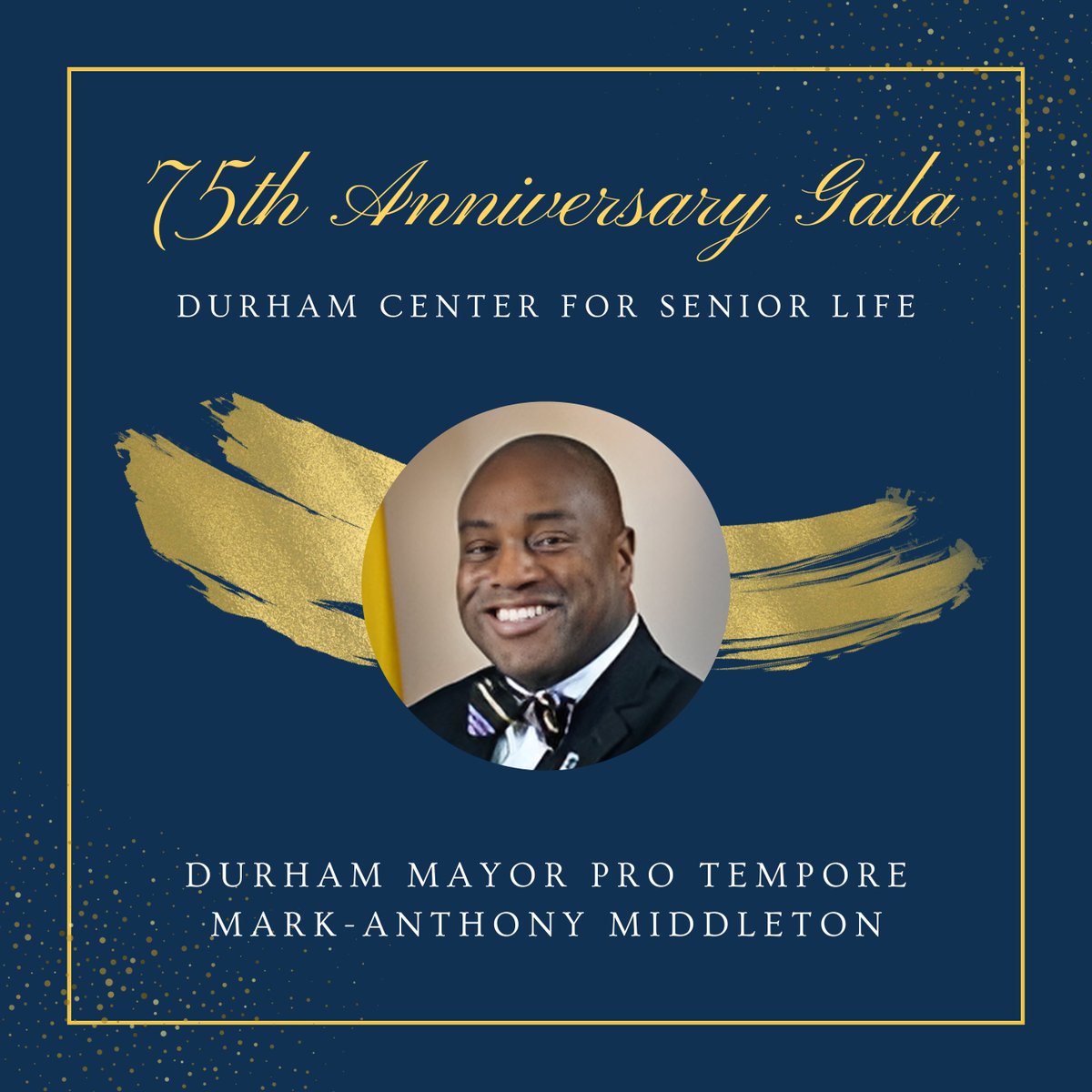 We are excited to announce that Durham Mayor Pro Tempore, Mark-Anthony Middleton, will be joining DCSL for our 75th Anniversary Gala!

There is still time to purchase your tickets - visit dcslnc.org/75th-anniversa…

Thank you, <a href="/MarkAMiddleton1/">Mark A. Middleton</a>, for your dedication to our community!