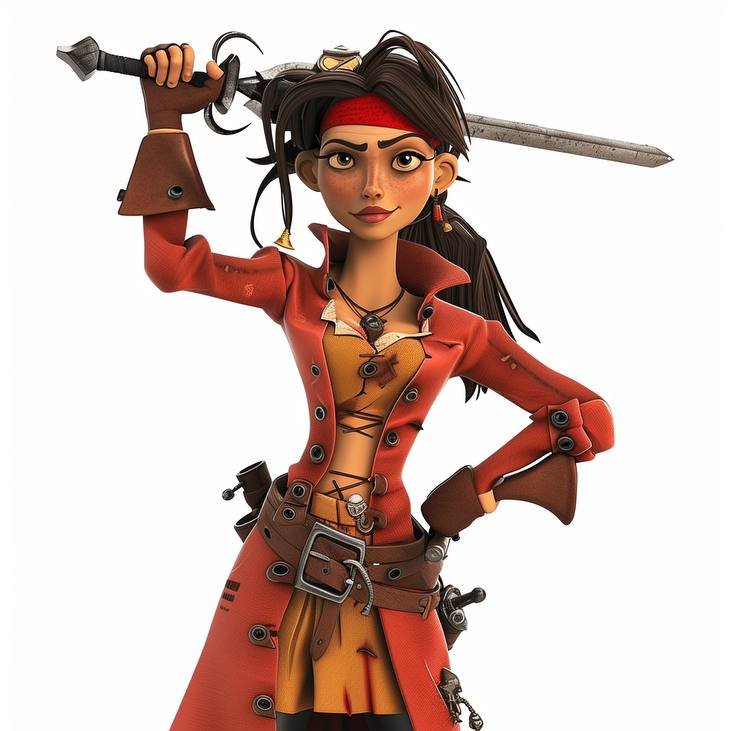 Arrr, me hearties! Meet Coral, the fearless pirate who sets sail on the high seas in search of the most delectable treasures - pizzas! 🍕 Coral be joinin' us on our culinary escapades, lets support our crewmate and give her a follow @PirateCoralPPP #Pirates #Pizza #Crypto