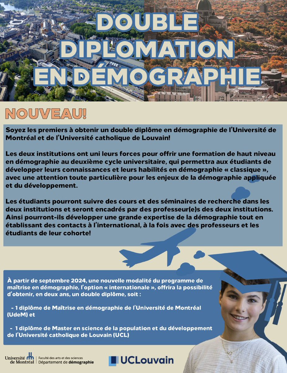 Démographie UdeM tweet media