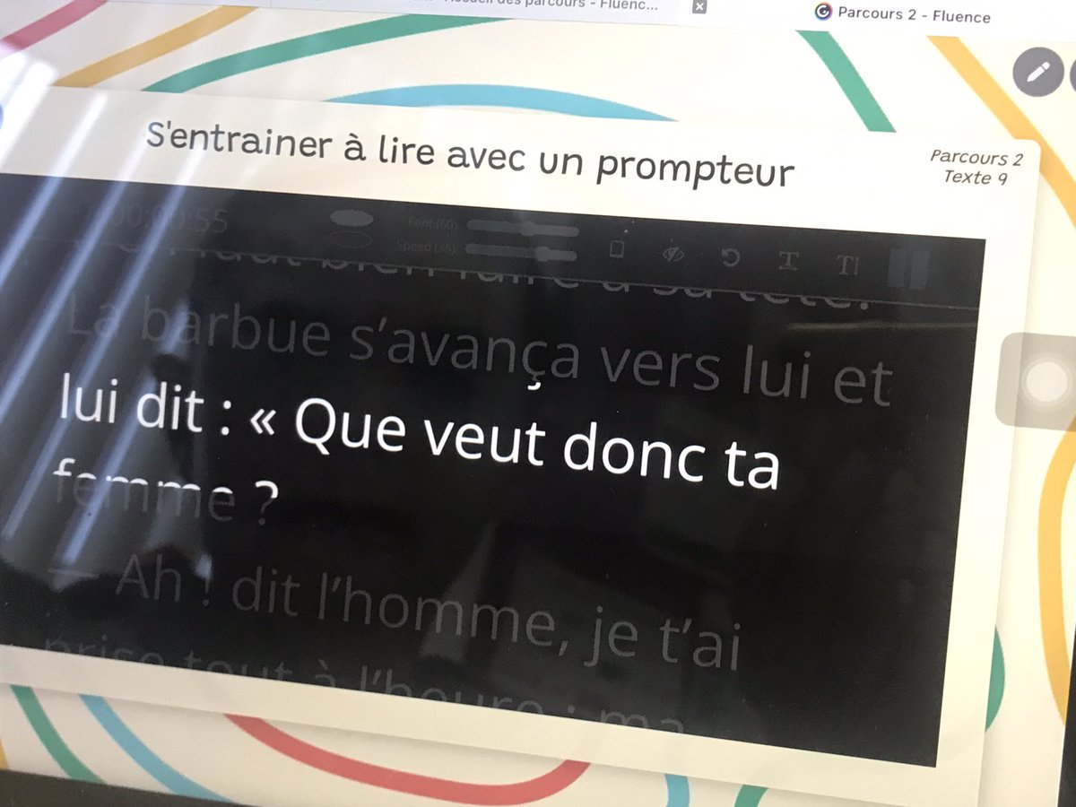 Mise en œuvre du dispositif quart d’heure fluence à Miquelon : classe des CE2/CM1 de Mme Coste. Usage des supports académiques au service de la réussite des élèves. #fluence #12MarsJeLis <a href="/dsden61/">DSDEN61</a>