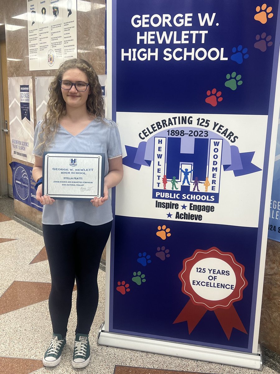 Congratulations, Stella! Our JSHS finalist!