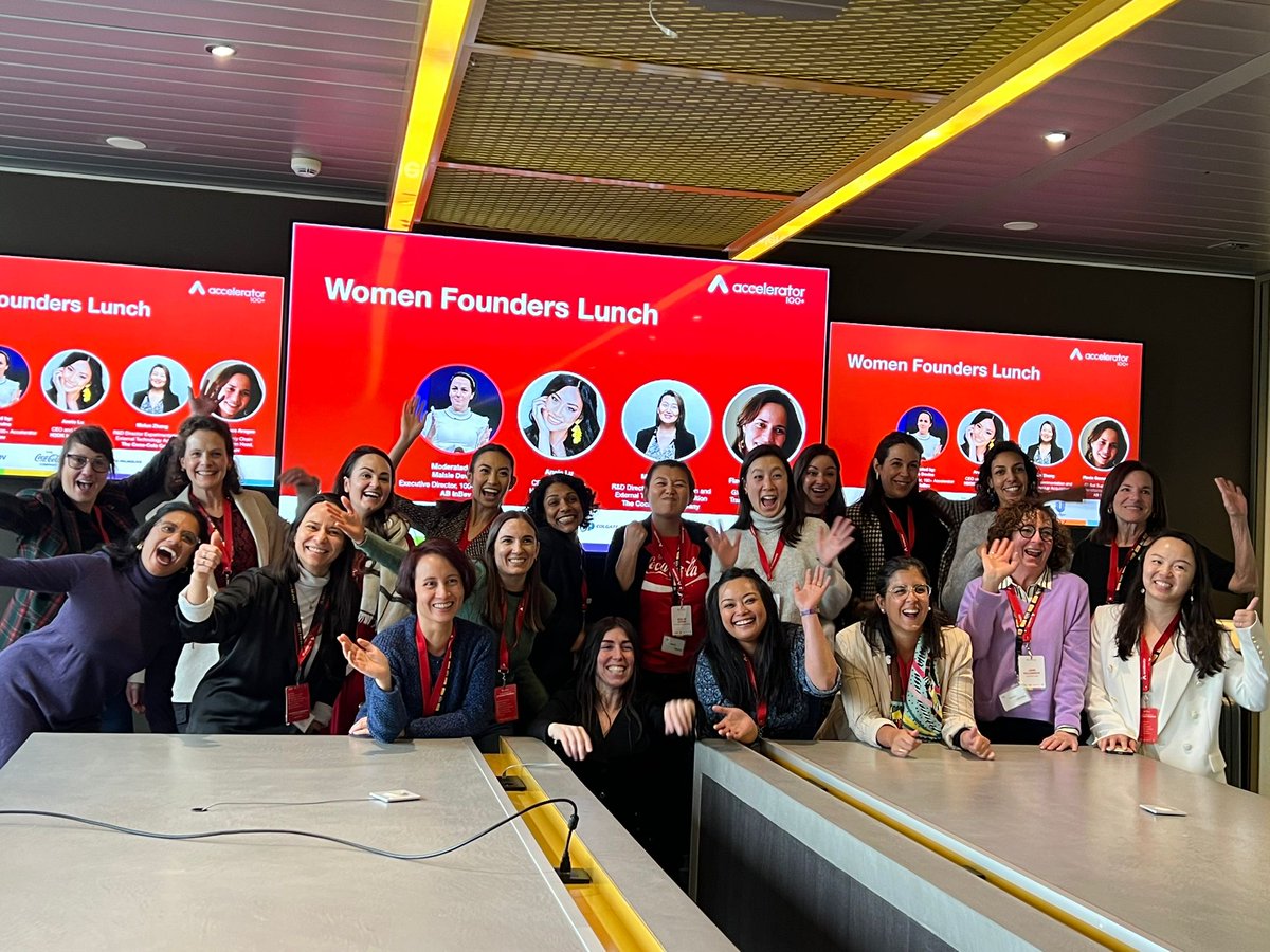 Megan Madden (@southpawmegan) on Twitter photo The <a href="/100_accelerator/">100+ Accelerator</a> Female Founders' event was so exciting to be part of. So many amazing women having impact on tech, growth, business, and the future of sustainability!
#tech #femalefounders The <a href="/100_accelerator/">100+ Accelerator</a> Female Founders' event was so exciting to be part of. So many amazing women having impact on tech, growth, business, and the future of sustainability!
#tech #femalefounders