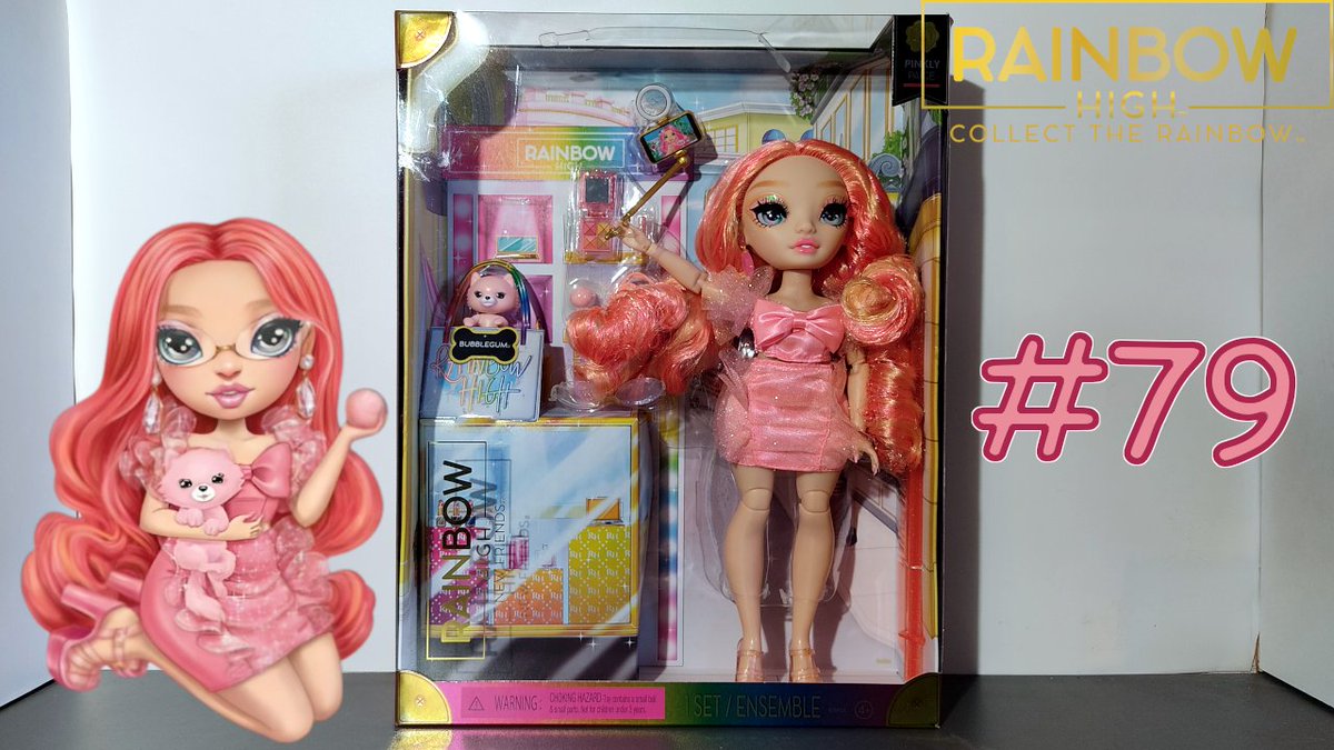 Isiriak's tweet photo. Aujourd'hui j'ouvre la poupée Collector #RainbowHigh #PinklyPaige :

https://t.co/0if3jjUpXk https://t.co/2cqcCcXWbf