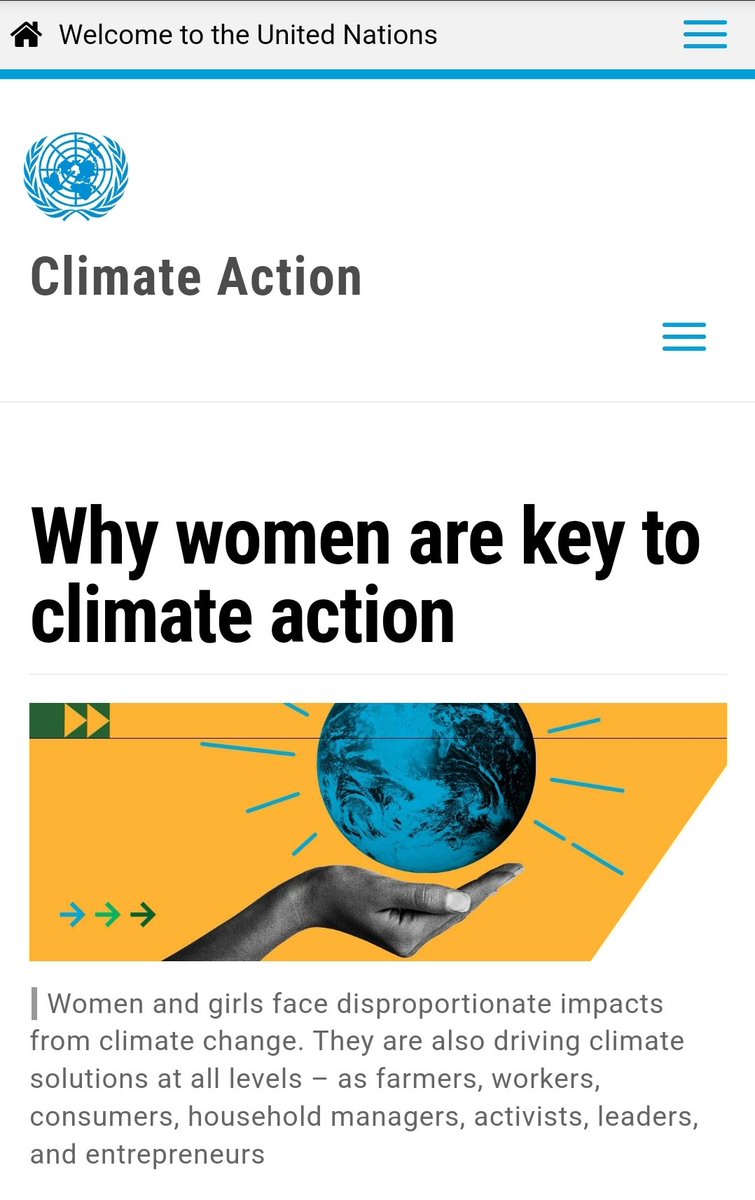Hey there @UN @UNClimateSummit  @UnClimate @UNWomenWatch

Since 'women' are key to climate action.....

Can you please define: 𝙬𝙤𝙢𝙖𝙣 & 𝙬𝙤𝙢𝙚𝙣

🙂