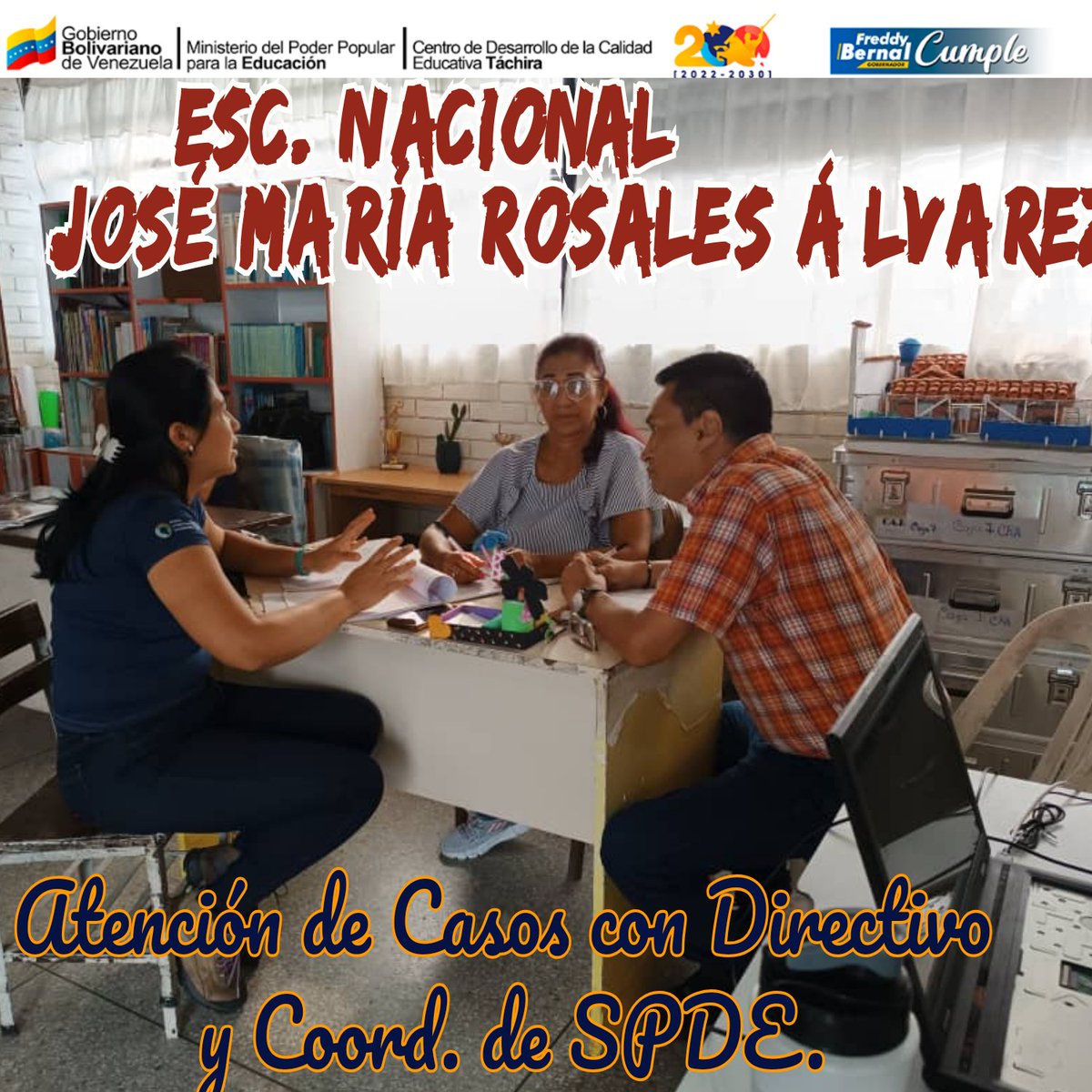 #12marzo24... Atención de Instituciones Educativas.. Orientaciones de abordaje de casos especiales, organización de actividades pedagógicas, culturales y recreativas pendientes para este mes..
@_LaAvanzadora 
@Berzabethg1 
@cdceayacucho 
@CDCETachira