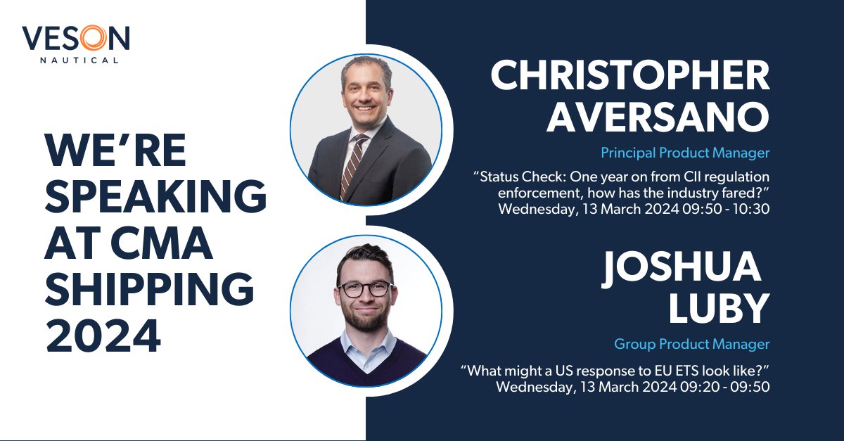 #CMAShipping is officially open for an action-packed week ahead. Join us tomorrow as two of our expert product team members take the stage. Come and meet us at our stand!

#ShippingIndustry #ProductInnovation #CMA2024 #NetworkingOpportunity