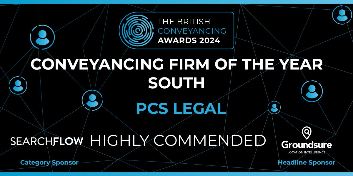🎉 Congratulations to <a href="/PCSLegal/">PCS Legal</a> for being Highly Commended in the category 'Conveyancing Firm of the Year - South' at the #BCAwards2024! 🏅

From all of us at Today's Media and category sponsor <a href="/Searchflow/">SearchFlow</a> 🤝 Keep up the great work! 💪

#HighlyCommended #Awards