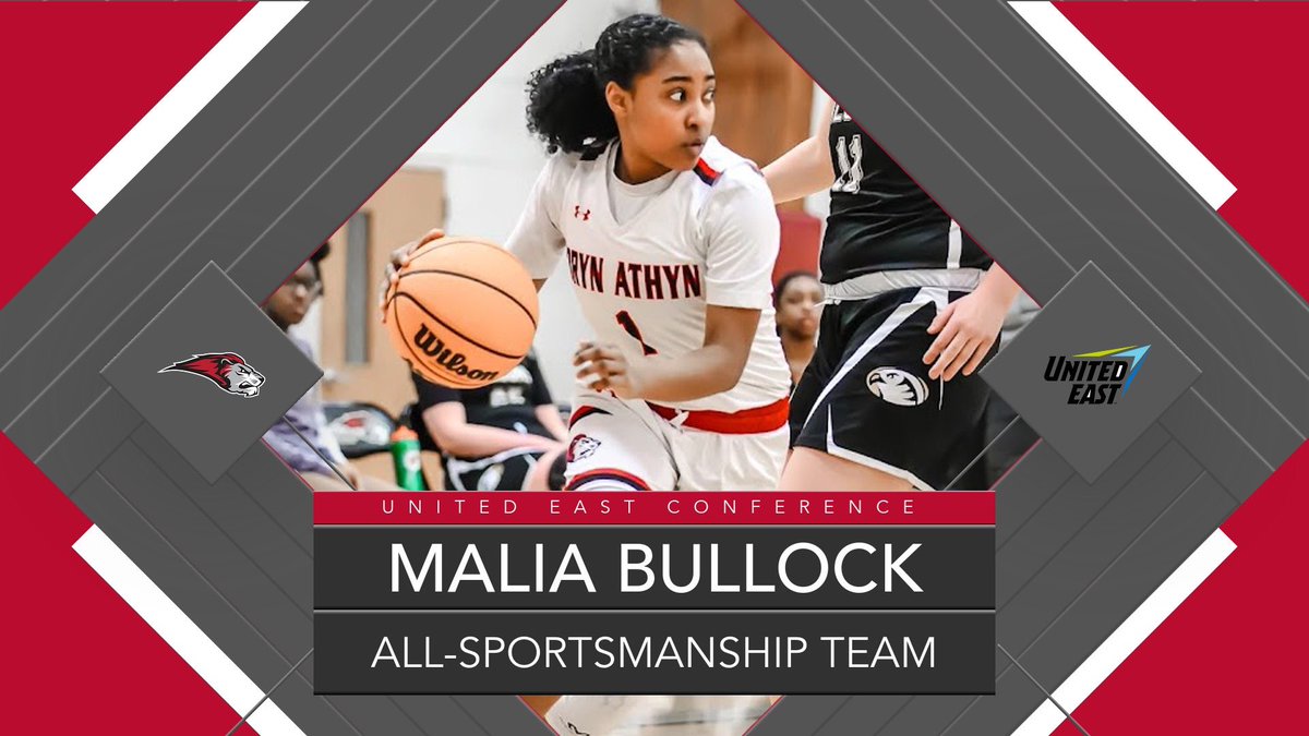 Congrats to our freshman Captain @Maliabull6 on being named to the @GoUnitedEast WBB All-Sportsmanship Team this year! 👏👏 #LionMentality