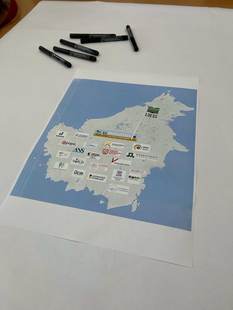 coopcontrovento's tweet photo. We started with team-building activities. LOESS is imagined as an island. The partners and members of the CoPs are carriers of visions, ideas, content, expertise, represented by boats that sail to LOESS and depart from it enriched by shared experiences. https://t.co/LE26oByulH
