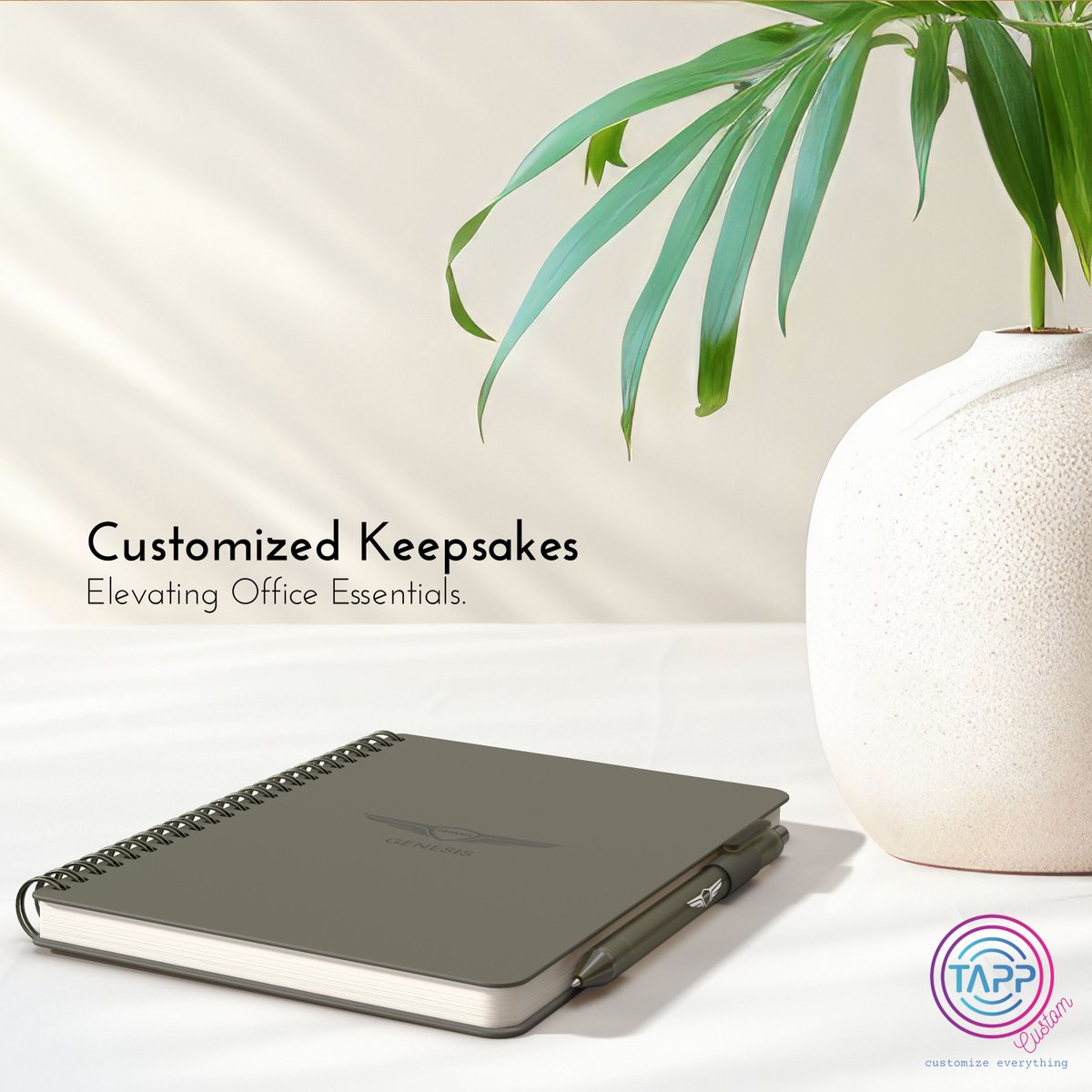 TappCustom's tweet image. Transform your workspace with our personalized notebooks, designed to inspire every idea. 🖊️✨ #CustomizedKeepsakes #OfficeEssentials #PersonalizedStationery #WorkspaceInspiration
Visit: tappcustom.com