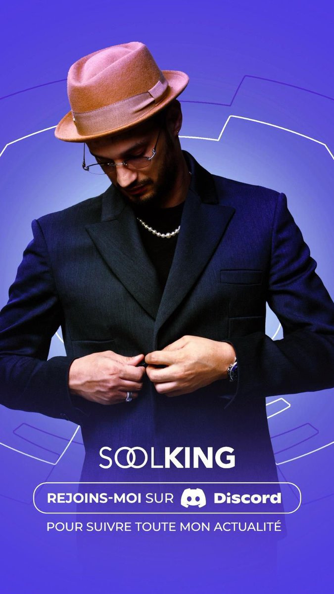 🚨SOOLKING vient d’ouvrir son serveur Discord !